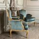 Paire De Bergères De Style Louis XV