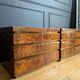 Pair of bedside tables attributed to Jean Claude Mahey.