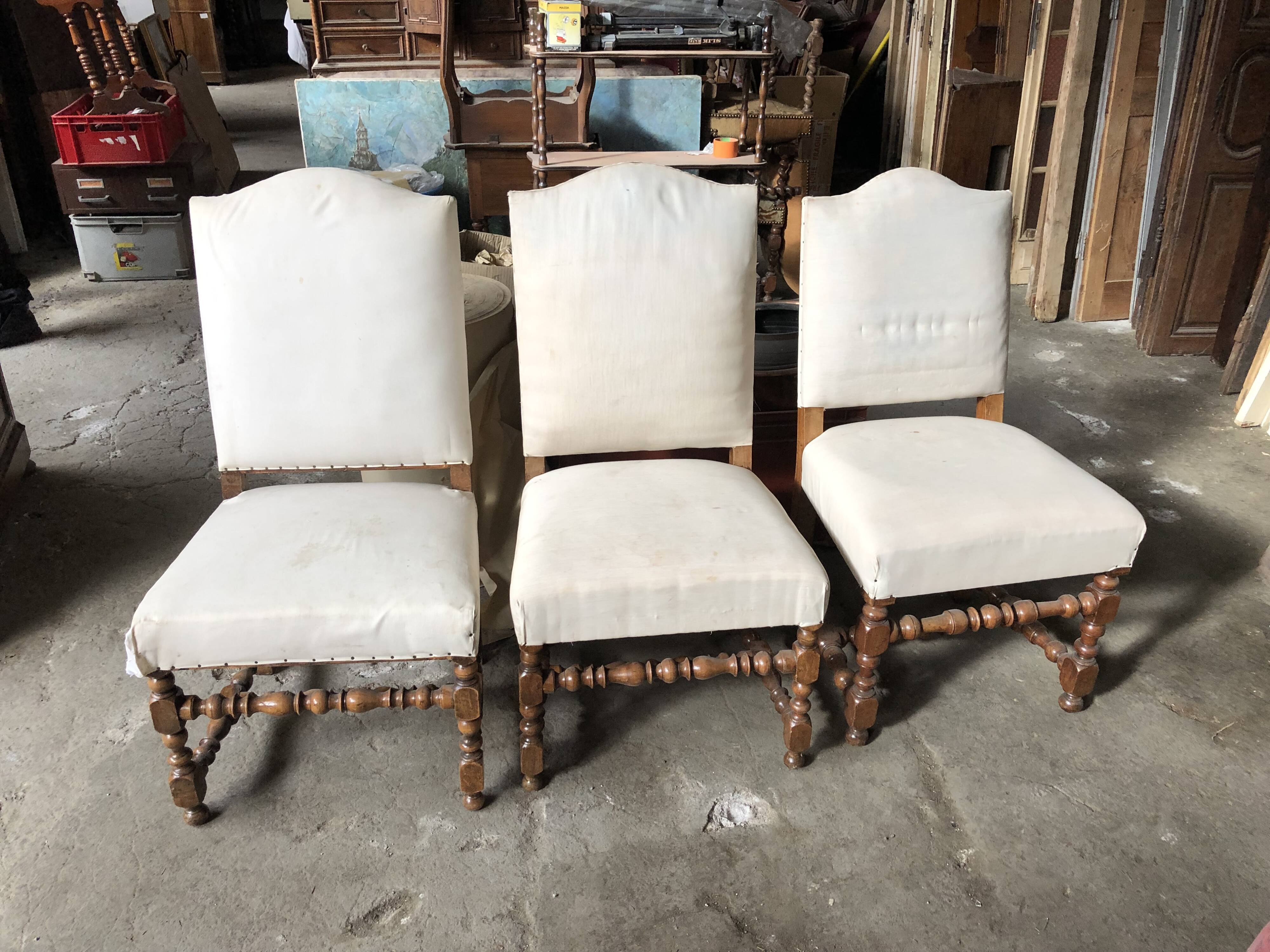 Louis XIII style chairs