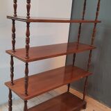 English mahogany etagerd