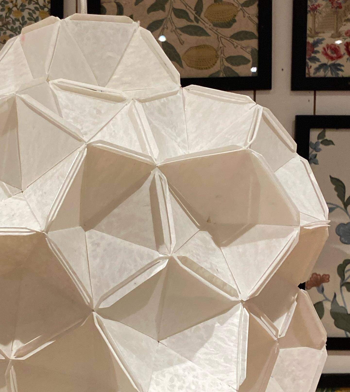 The Moona, Artisan Paper Light Sculpture by Jakob Uhlin for By Republiken
