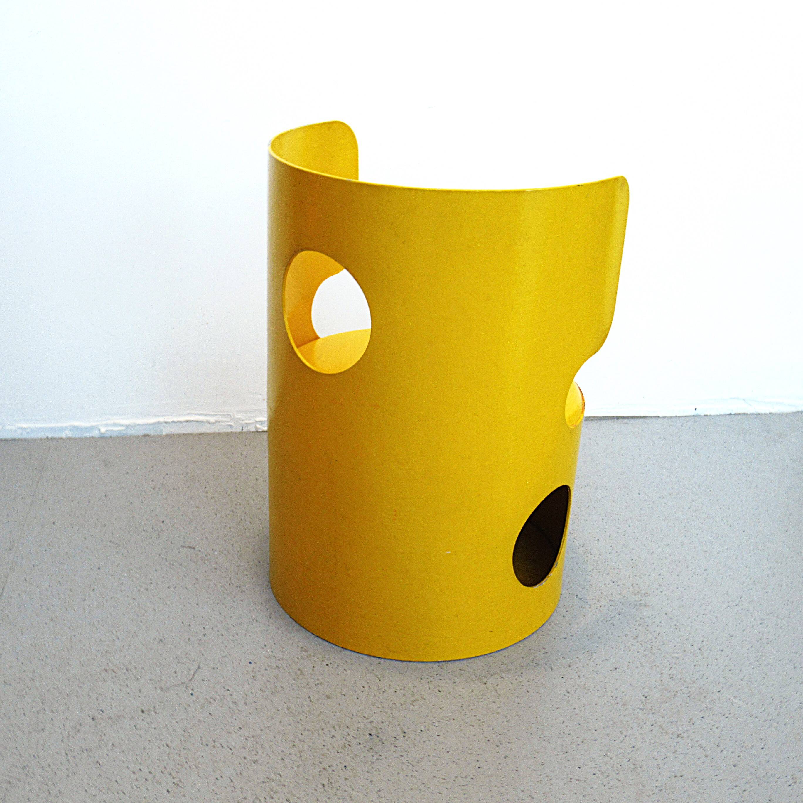 Yellow elephant child's armchair by Jean-Louis Avril, 1960s