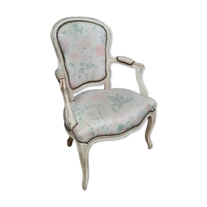fauteuil Louis XV en - blanc