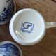 4 antique cups and saucers