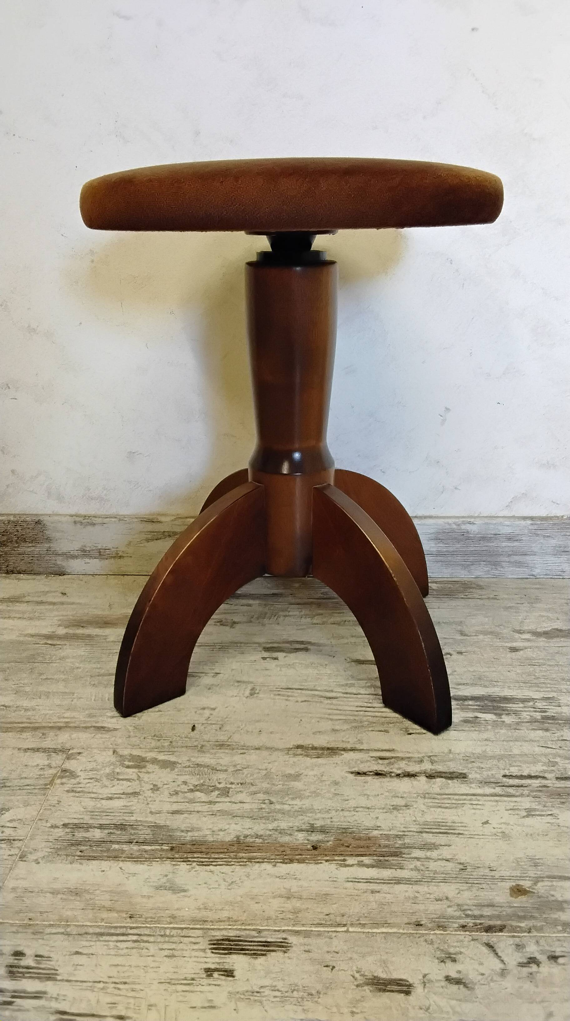 Antique piano stool