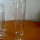 Vintage champagne flutes 1960