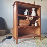 Ancient bibus - old wooden library