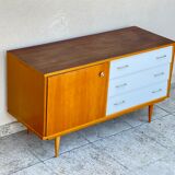 Vintage oak row 1960