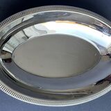 Oval stainless steel dish