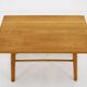 1960s Oak Side/Coffee Table, Czechoslovakia