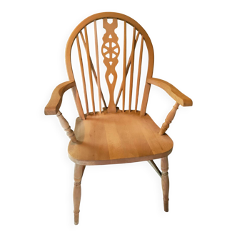 Fauteuil Windsor en hêtre massif