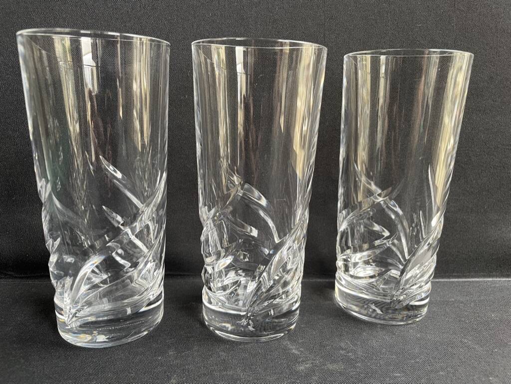 3 Large Villeroy & Boch glasses