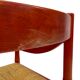 Fauteuil Carimate modèle 892 Vico Magistretti pour Cassina en rouge