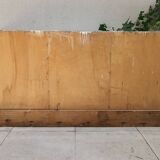 Rustic antique patinated sideboard