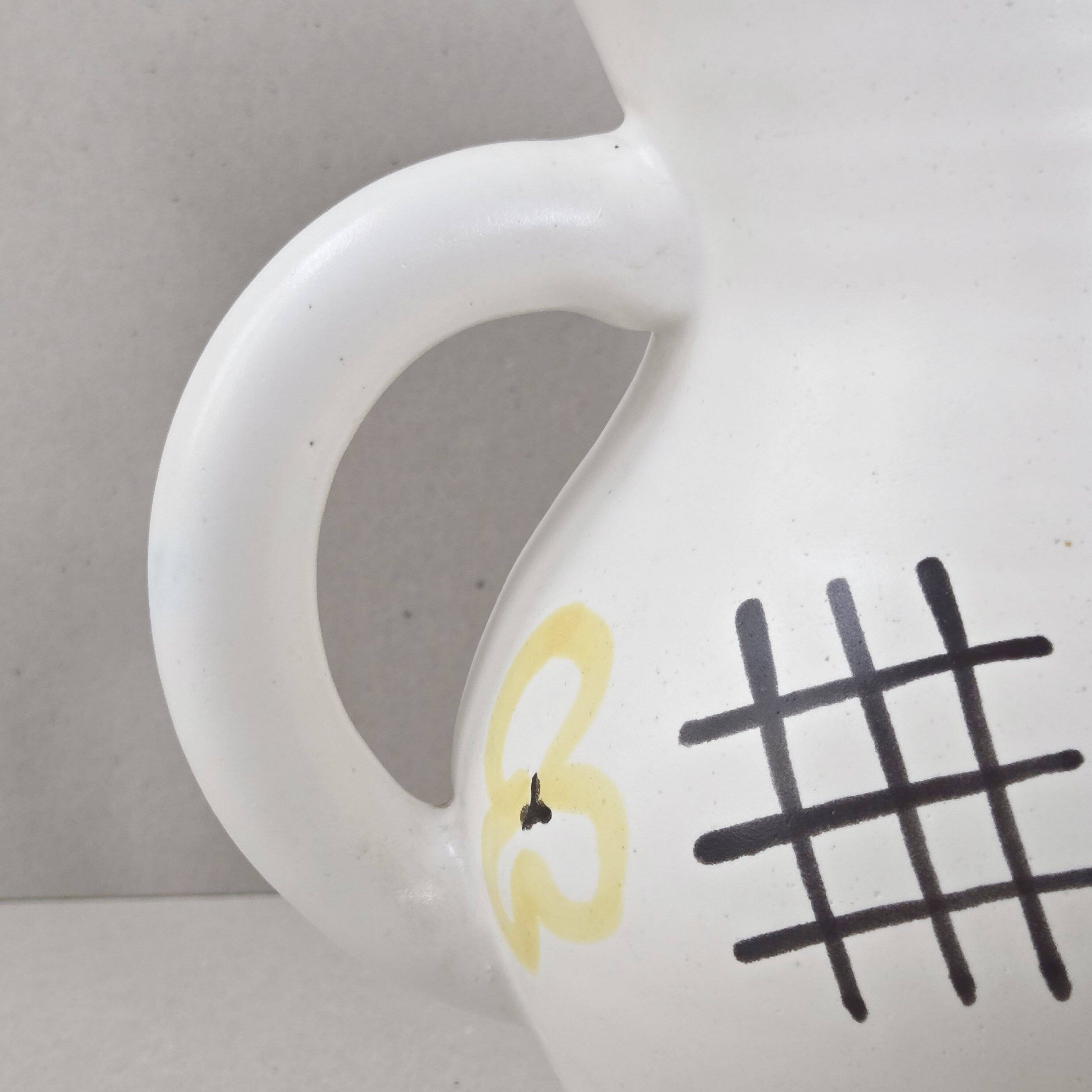 André Baud Vallauris 1950 vintage pitcher