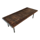 Rustic industrial coffee table