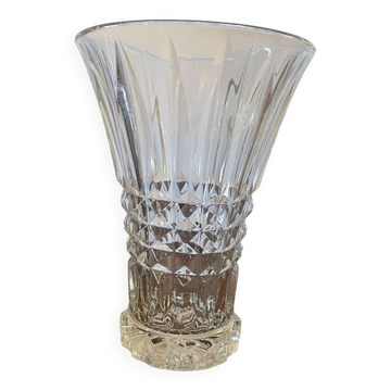 Vintage chiseled vase