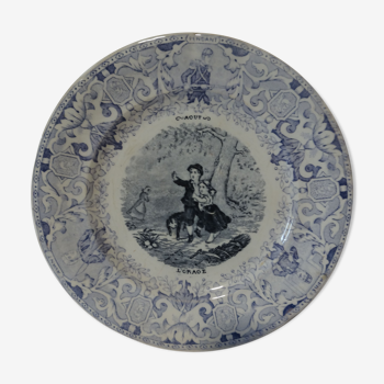 old plate the storm