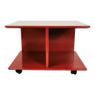 Modernist wall table-cabinet, mutaro, interlubke, germany, 1970s.