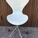 Vintage Desk Chair 3117 by Arne Jacobsen for Fritz Hansen in White