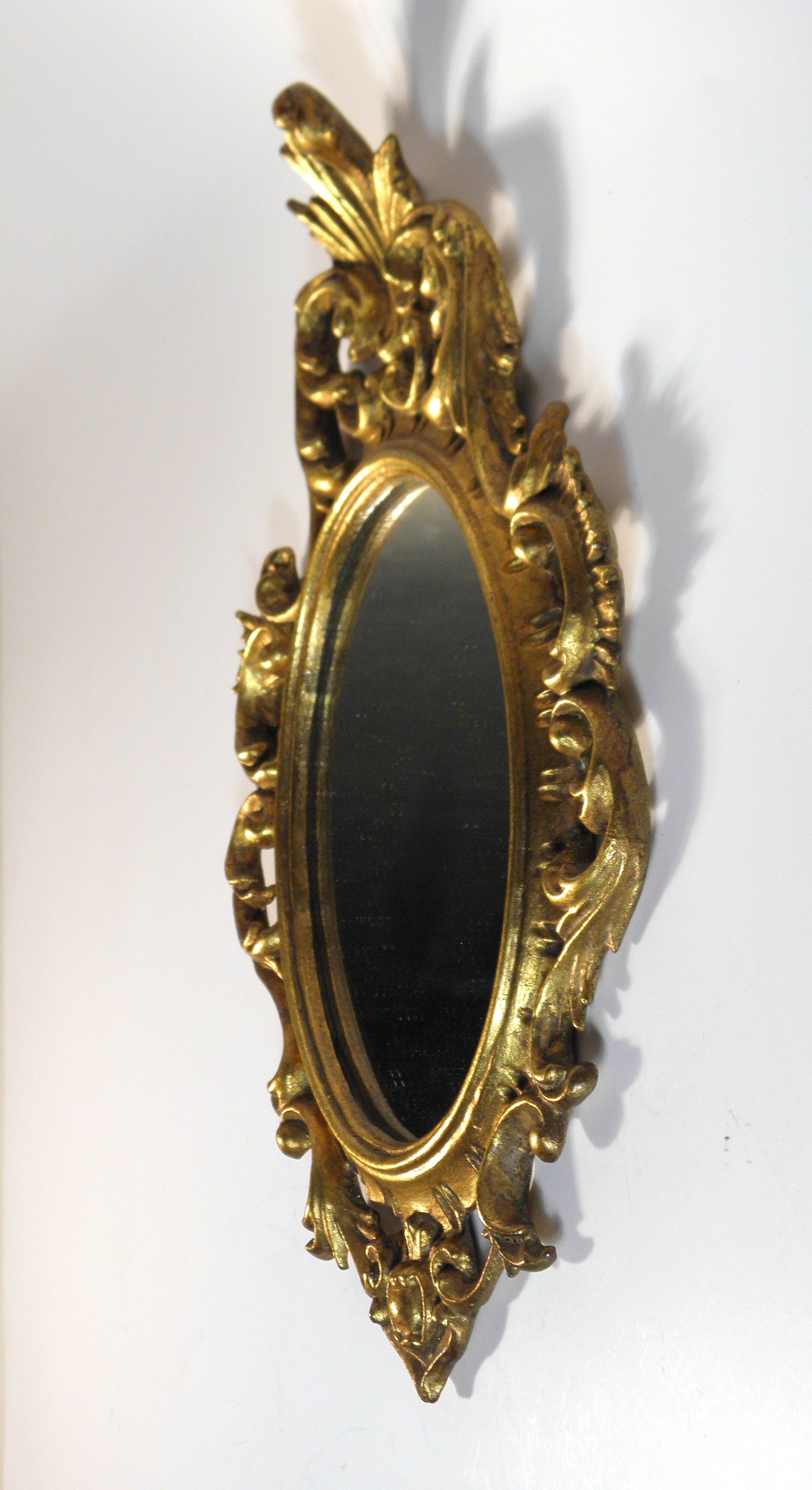 Baroque mirror 34 x 22