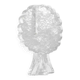 Tree-shaped soliflore vase in solid glass mid-century