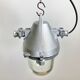 Silver cast aluminium explosion proof lamp, 1960