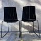 2 polycarbonate chairs 1980