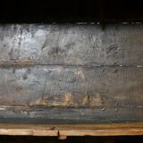 Antique carved wooden cabinet