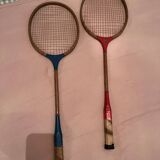 Vintage snowshoes decoration