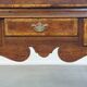 Early 18th century English oak chest on stand/ highboy