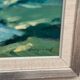 Swedish Oil on Canvas – “Farm by the Lake” by Bengt Hillgrund