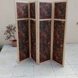 Vintage fabric screen