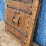 Old wooden tribal window