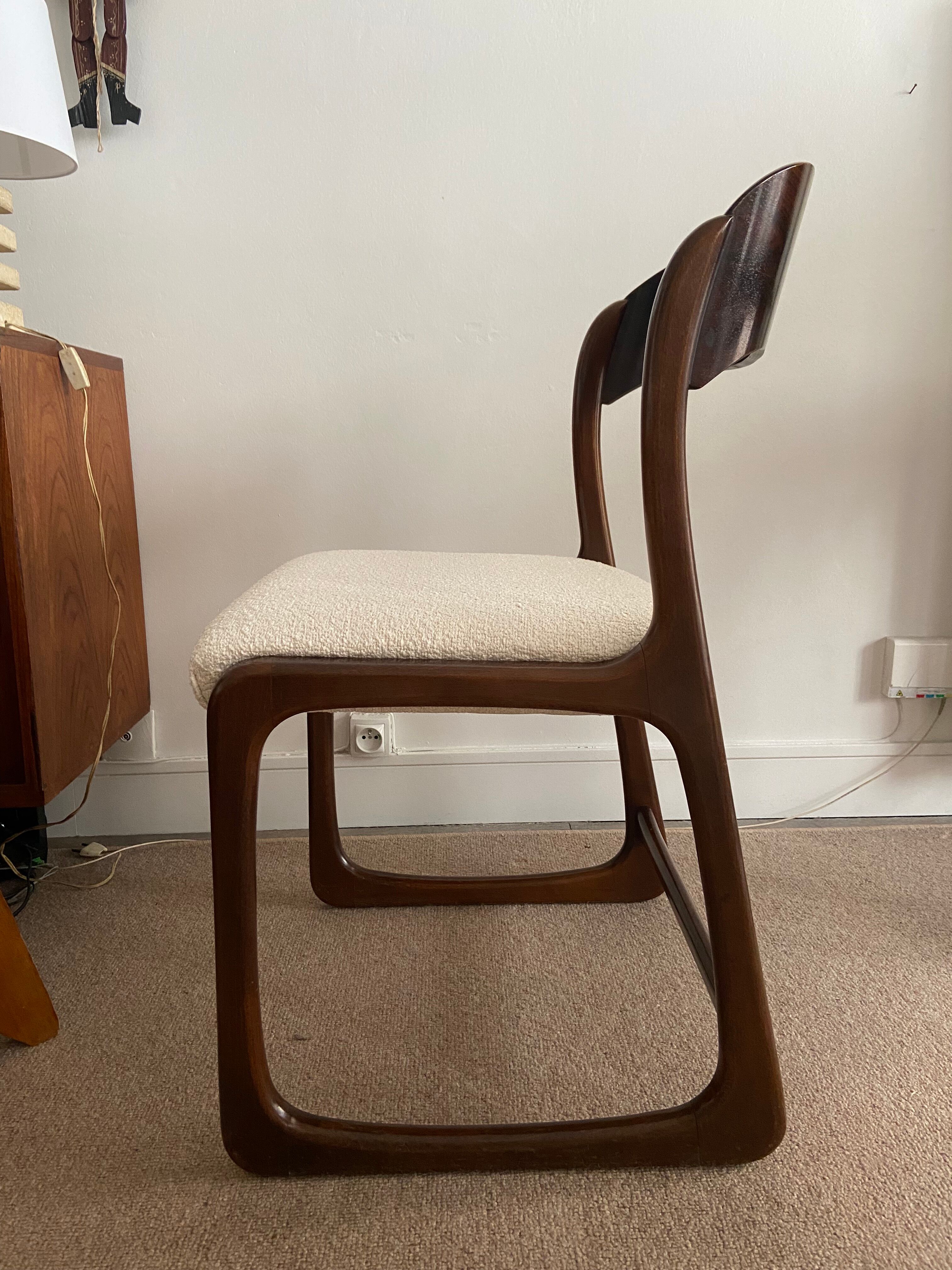 Chair Sled baumann years 60/70s