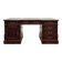 Classic English Desk with Black Leather