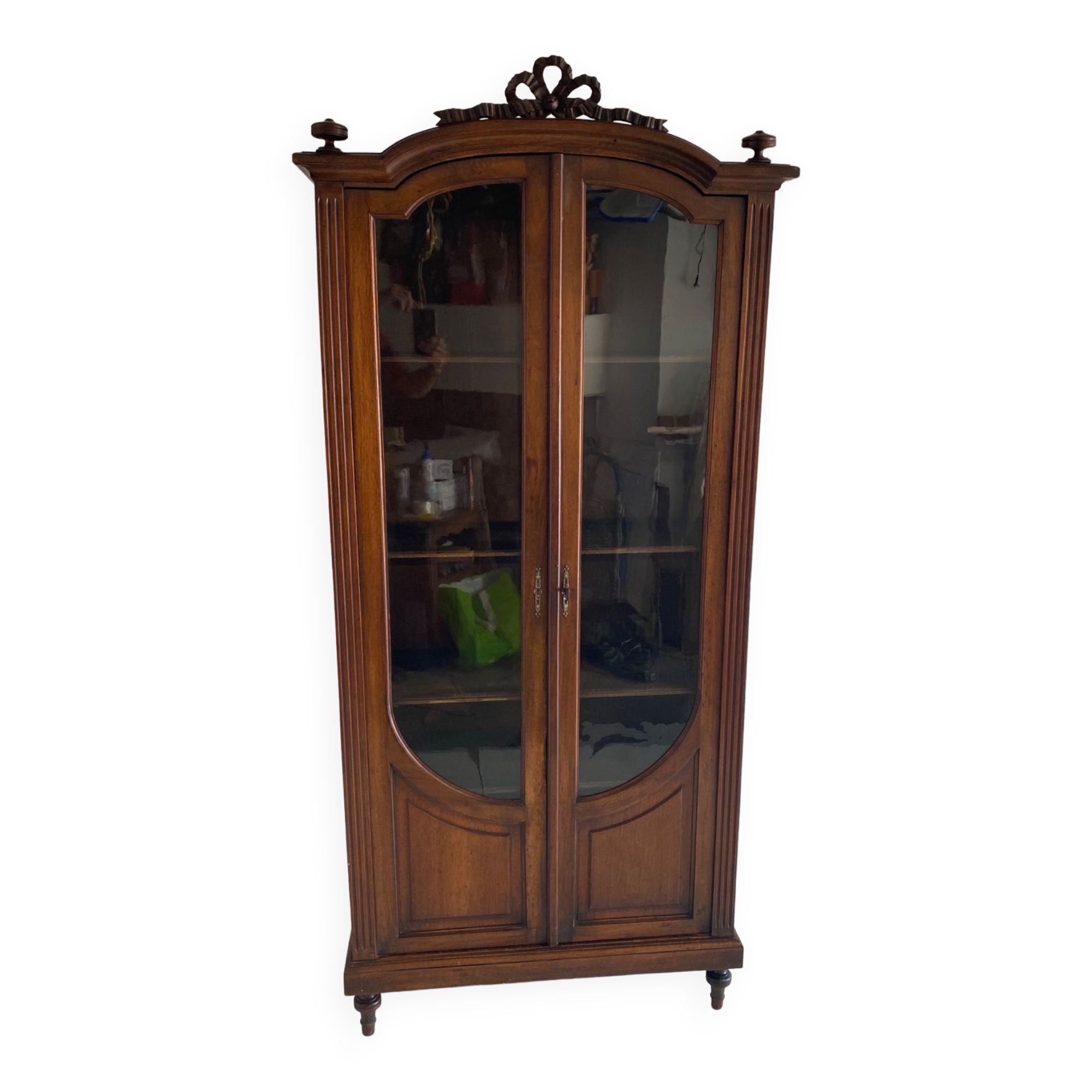 19th century glass library