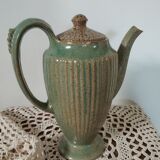 Celadon green ceramic jug/teapot