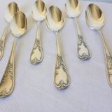 6 vintage silver metal tablespoons 2106267