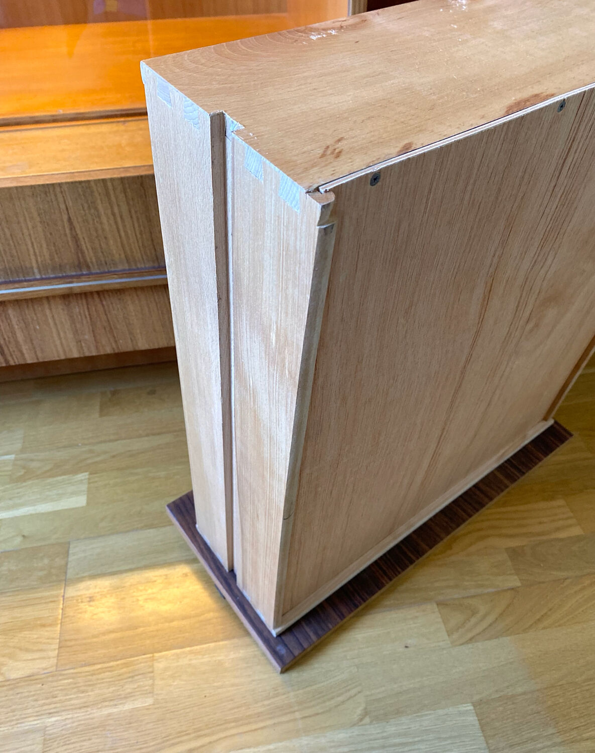 Wall unit / bookcase Italian Luigi Bartolini 1960