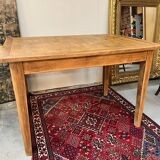 Old oak table with drawers