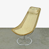 Vintage iconic swivelchair ‘Jetson’ by Bruno Mathsson for Dux, Sweden 1970s