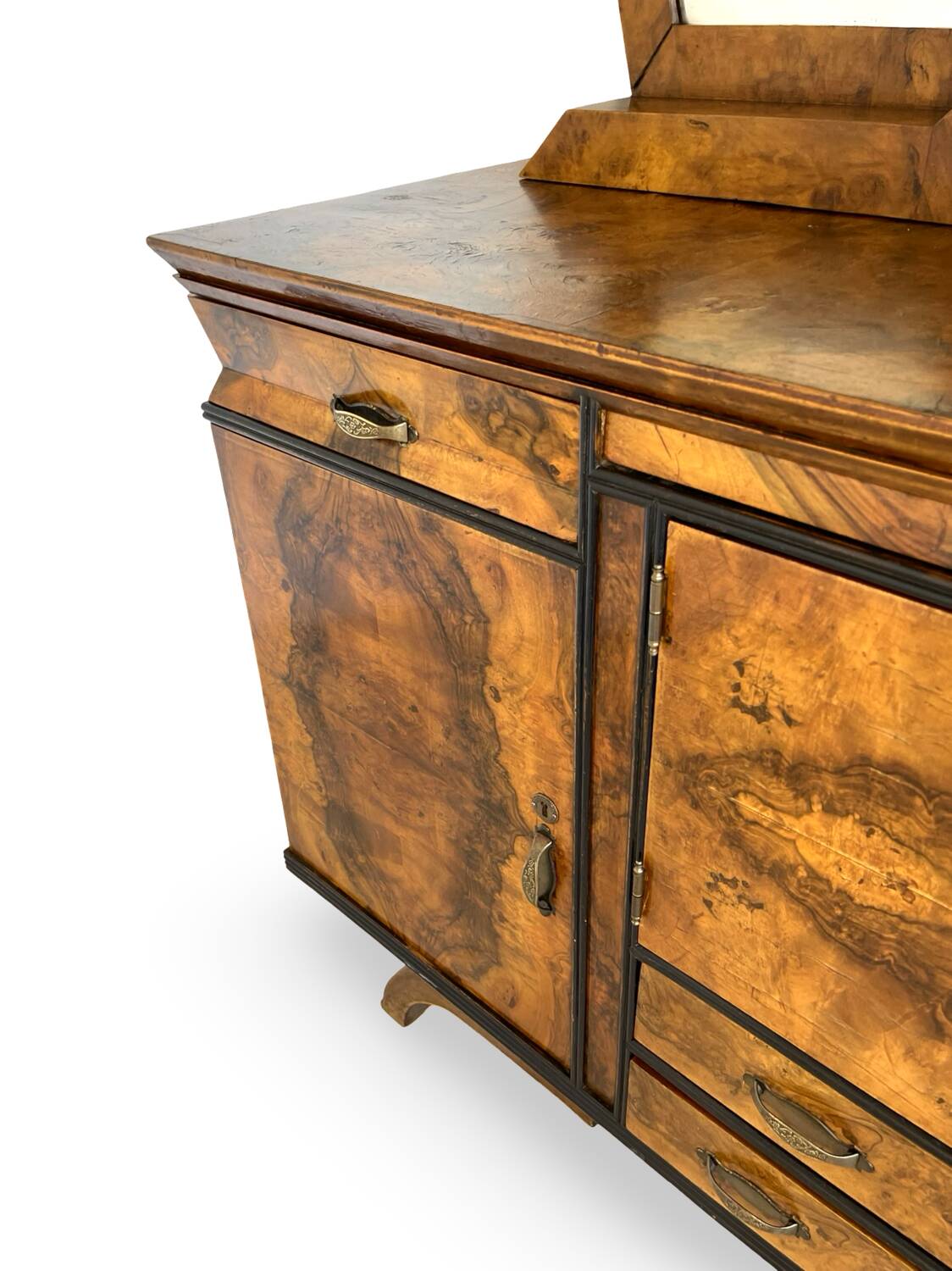 Crédence/buffet Art déco italien, années 1920.