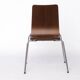 IKEA Gilbert Chair – 1990s Vintage Stackable Dining Chair, Teak Plywood