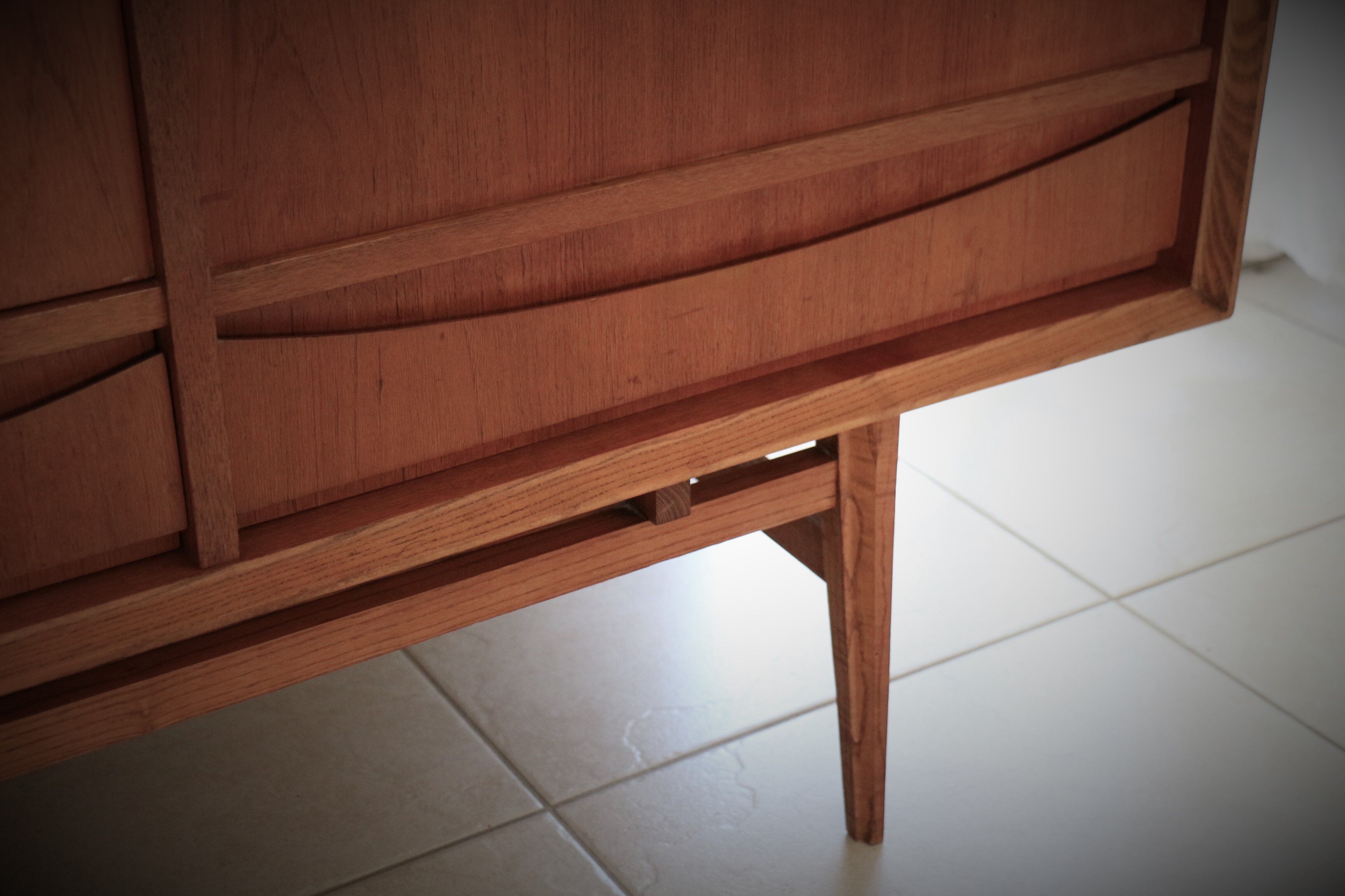 Scandinavian sideboard in vintage teak