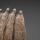 Groupe sculptural abstrait de six figures féminines