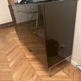 Console silvera laqué marron