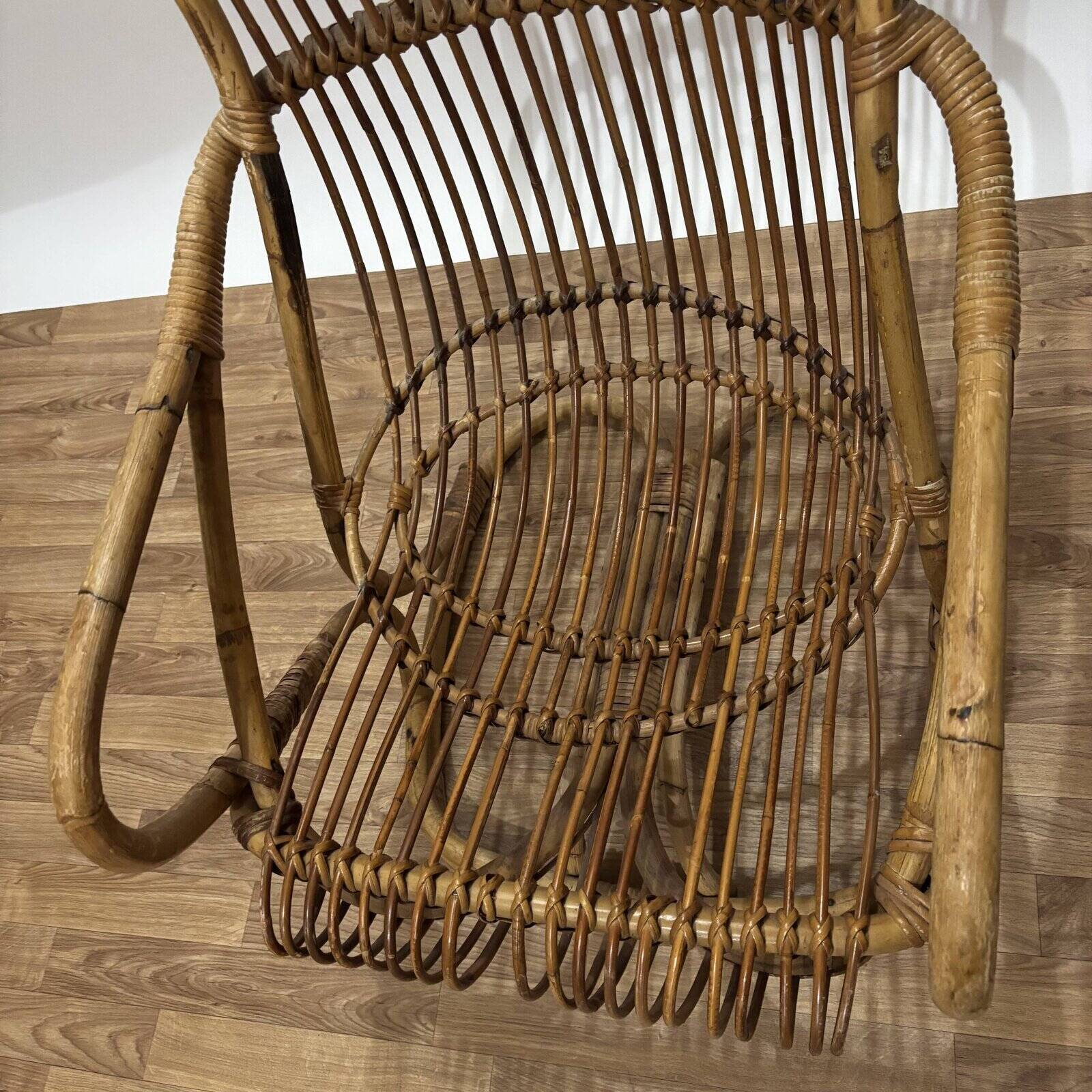 Fauteuil en rotin