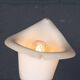 VINTAGE 20thC ITALIAN CALLA FLOOR LAMP BY ANGELO LELLI FOR ARREDOLUCE c1960