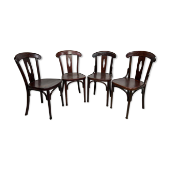 Set of 4 Thonet no.164 dining chairs
